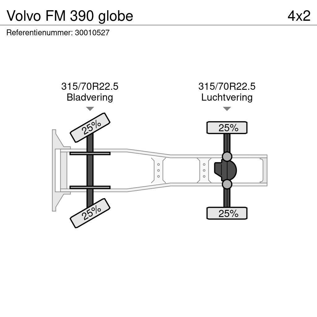 Volvo FM 390 globe Tracteur routier