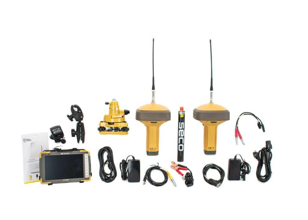 Topcon Dual GR-5 UHF II GPS Kit w/ FC-5000 & Magnet Field Autres accessoires