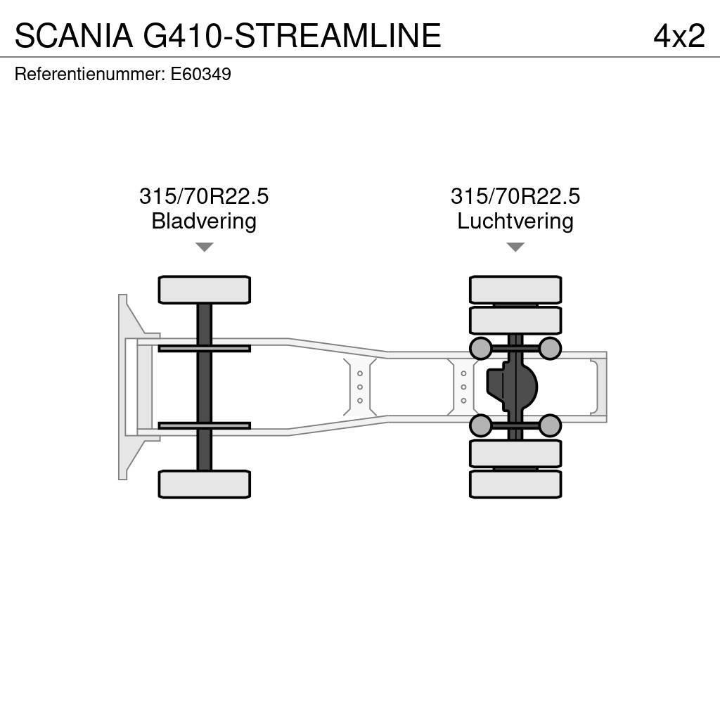 Scania G410-STREAMLINE Tracteur routier