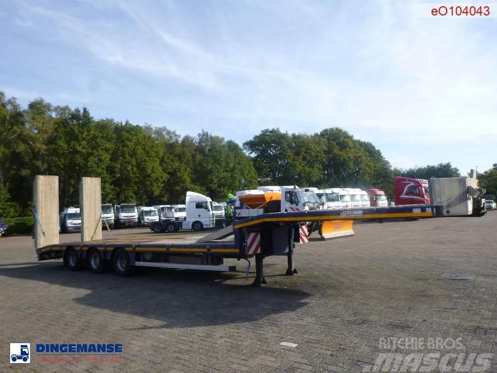 Faymonville 3-axle semi-lowbed trailer 50T + ramps Semi remorque surbaissée