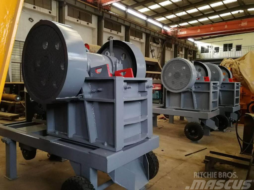 Kinglink PE250x400 Small Jaw Crusher With Diesel Engine Concasseur