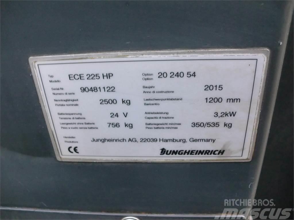 Jungheinrich ECE 225 HP 2400x540mm Préparateur de commande au sol