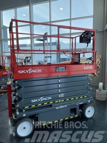 SkyJack SJ4740 Electric Scissor Lift Nacelle ciseaux