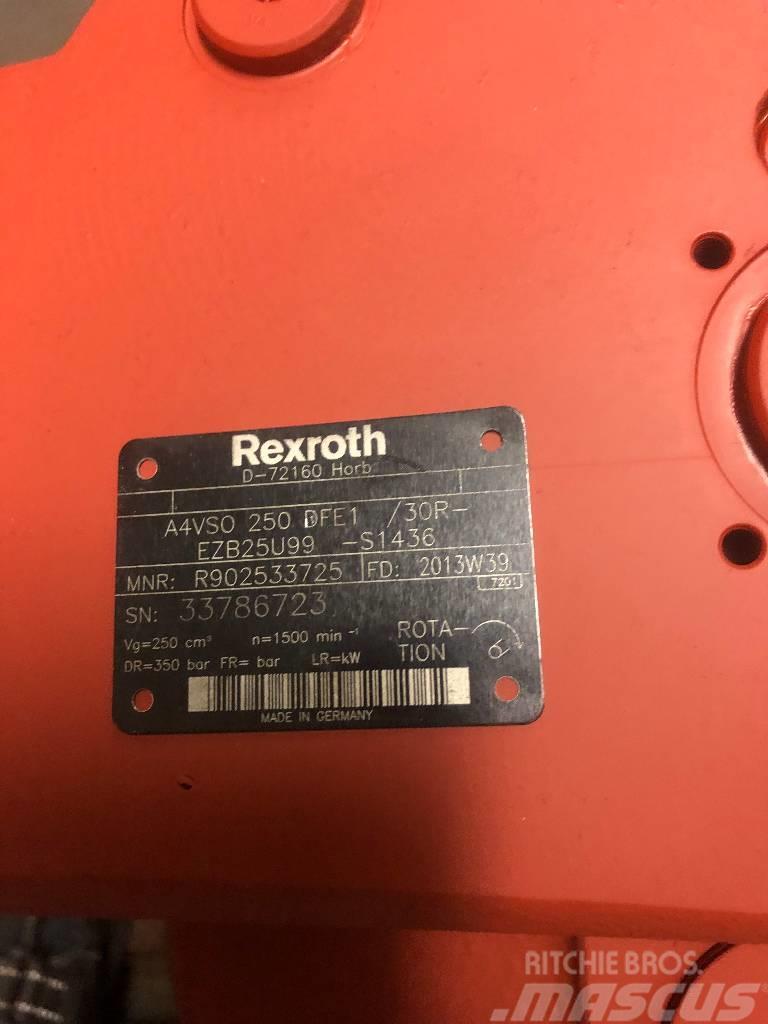 Rexroth A4VSO 250 DFE1/30R-EZB25U99 -S1436 Autres accessoires