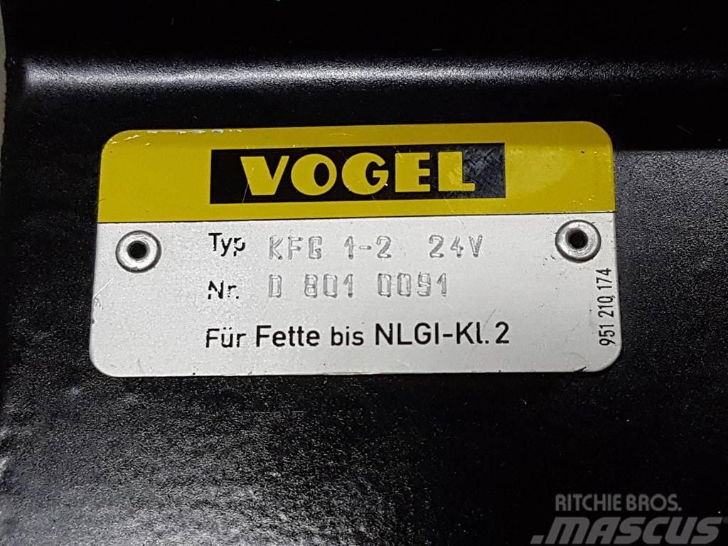 Ahlmann AZ14-Vogel KFG1-2 24V-Lubricating system Châssis et suspension