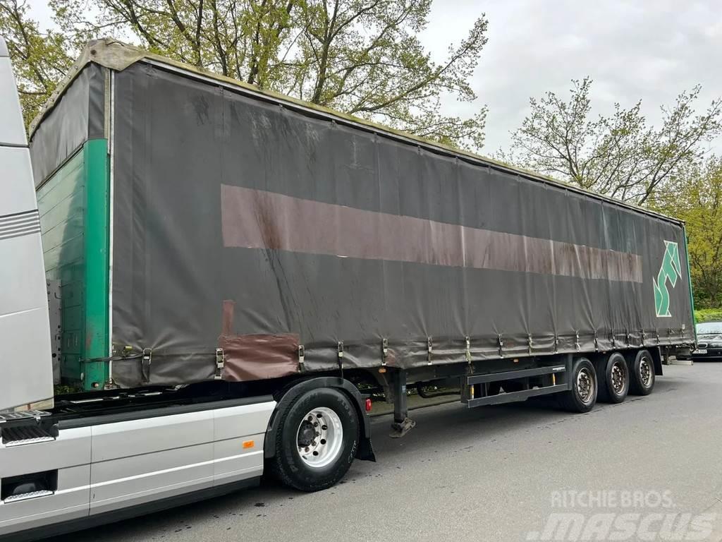 Schmitz Cargobull Edscha /3 x Achsen SAF Semi remorque à rideaux coulissants (PLSC)