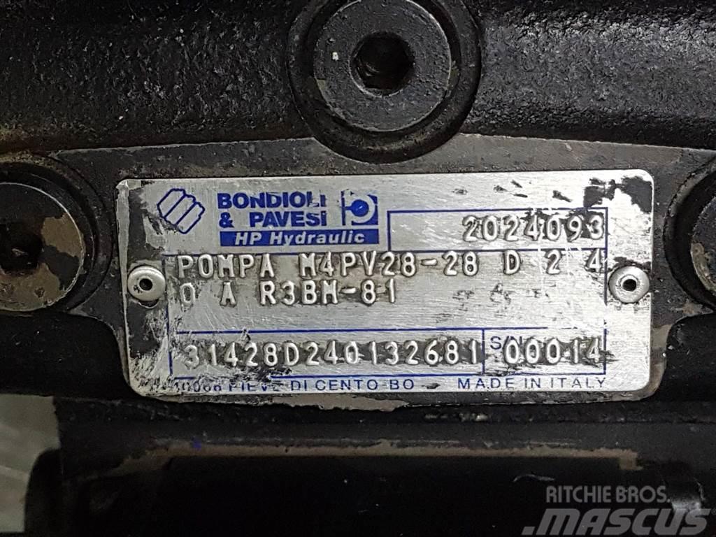 GiANT - Bondioli & Pavesi M4PV28-28-Drive pump repair Hydraulique