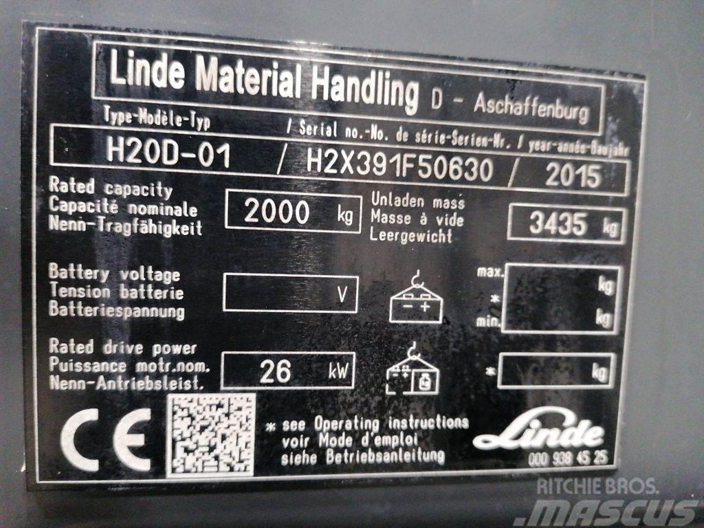 Linde H20D-01 Chariots diesel