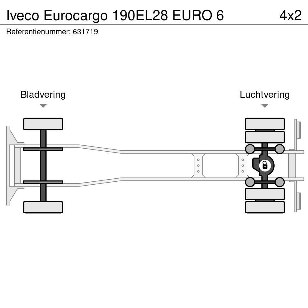 Iveco Eurocargo 190EL28 EURO 6 Camion Fourgon