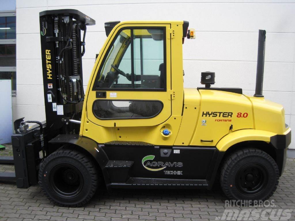 Hyster H 8.0 FT 6 Chariots diesel