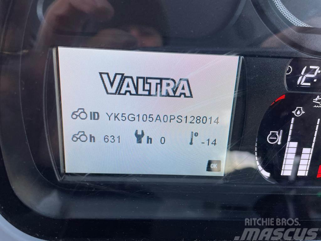 Valtra G 105 + G4 ETUKUORMAIN Tracteur