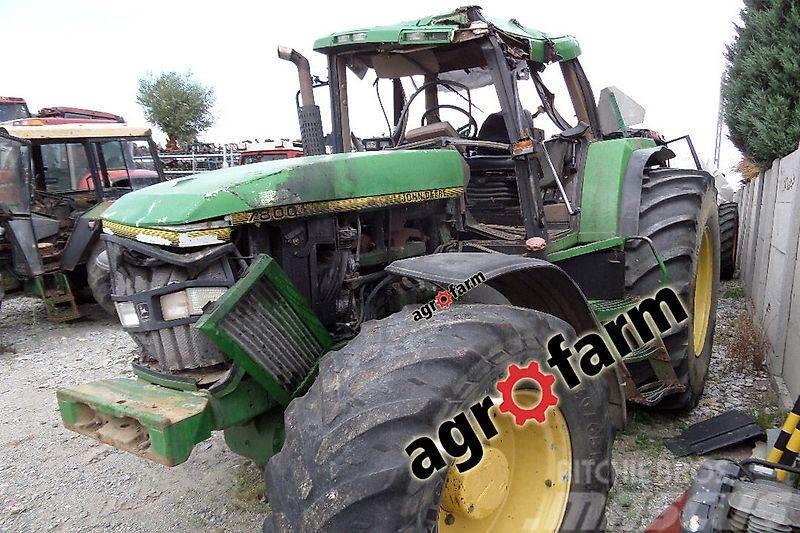 John Deere 7800 7700 7600 powershift parts, ersatzteile, częś Autres équipements pour tracteur