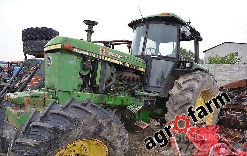 John Deere spare parts 4040 S 4240 skrzynia silnik kabina mos Autres équipements pour tracteur