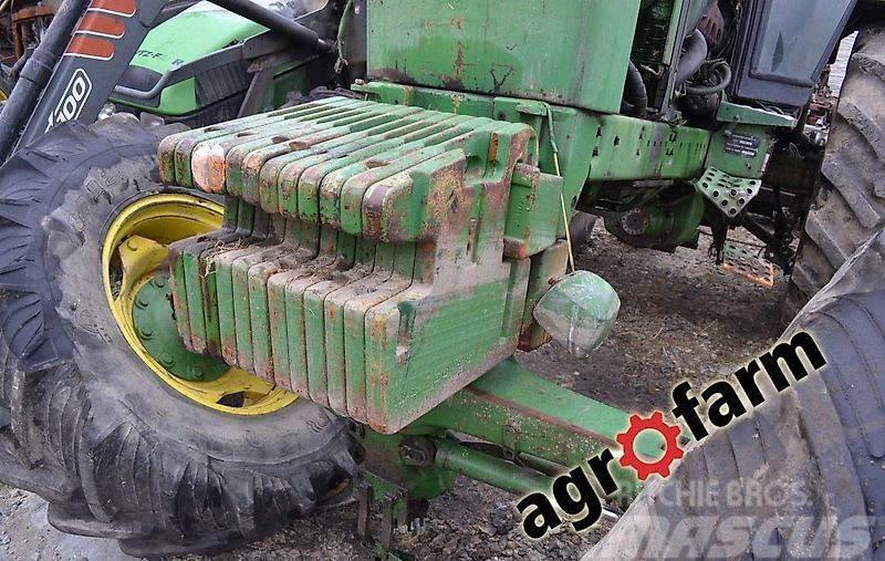 John Deere spare parts 4040 S 4240 skrzynia silnik kabina mos Autres équipements pour tracteur