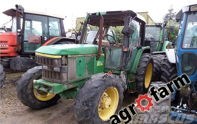 John Deere spare parts 6110 6210 skrzynia silnik kabina most  Autres équipements pour tracteur