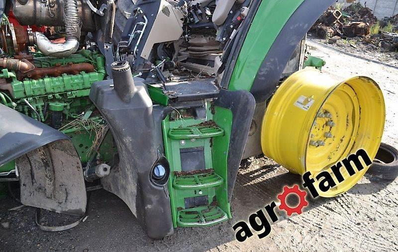 John Deere spare parts 6155 M 6170 skrzynia silnik kabina mos Autres équipements pour tracteur