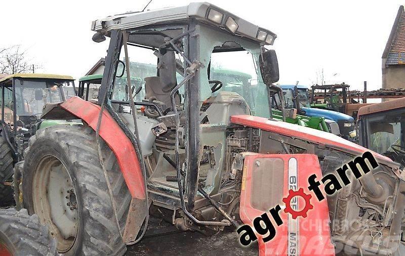 Massey Ferguson spare parts części używane silnik skrzynia oś for  Autres équipements pour tracteur