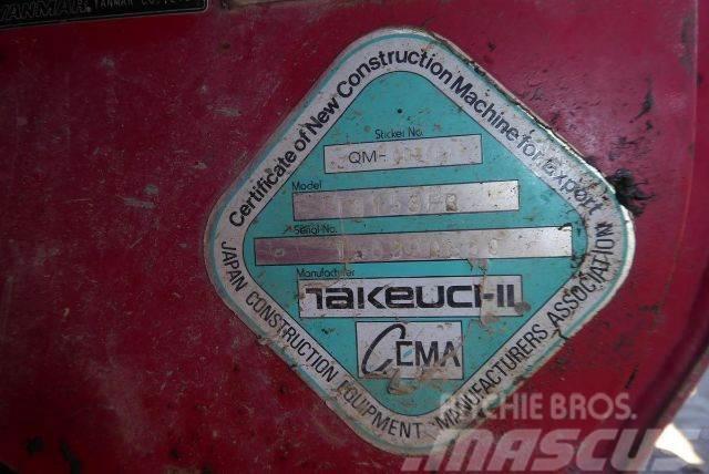 Takeuchi TB153FR Pelle sur chenilles