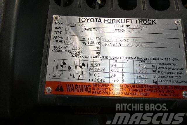 Toyota 8FGCU25 Autres Chariots élévateurs