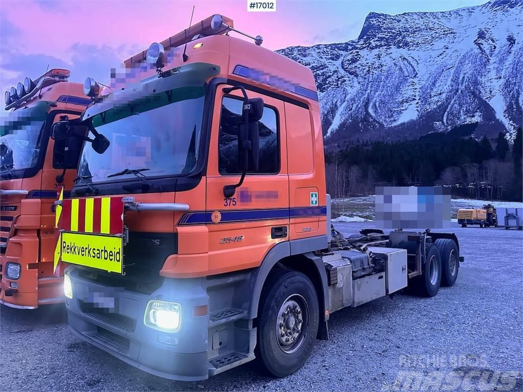 Mercedes-Benz Actros 2548 6x2 Chassis. Châssis cabine