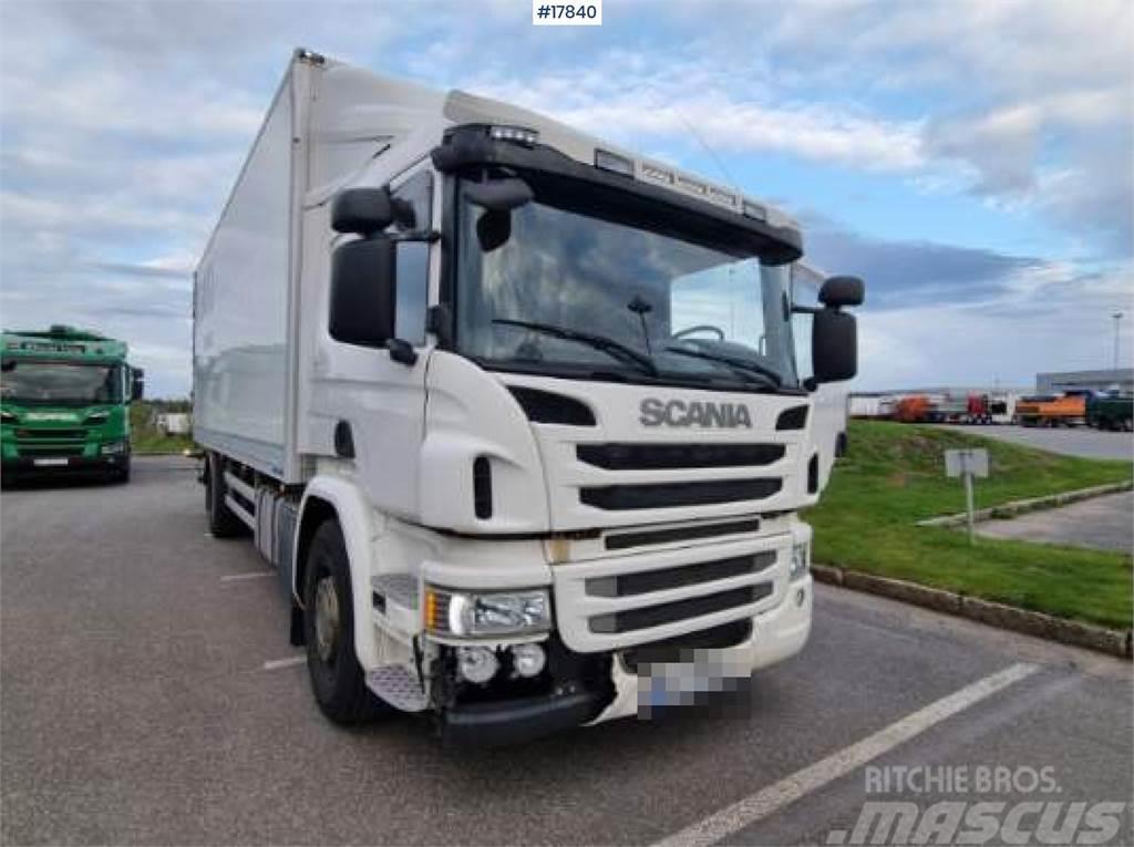 Scania P280 4x2 Box truck w/ full side opening. Camion Fourgon