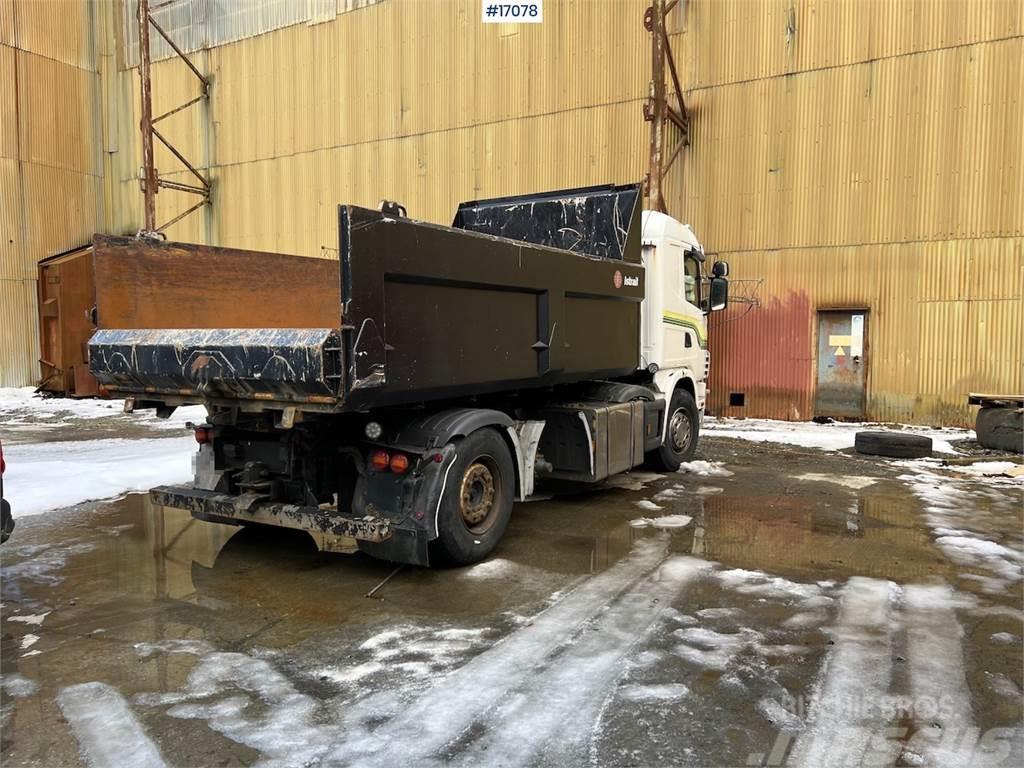 Scania R124 6x2 tippbil WATCH VIDEO Camion benne