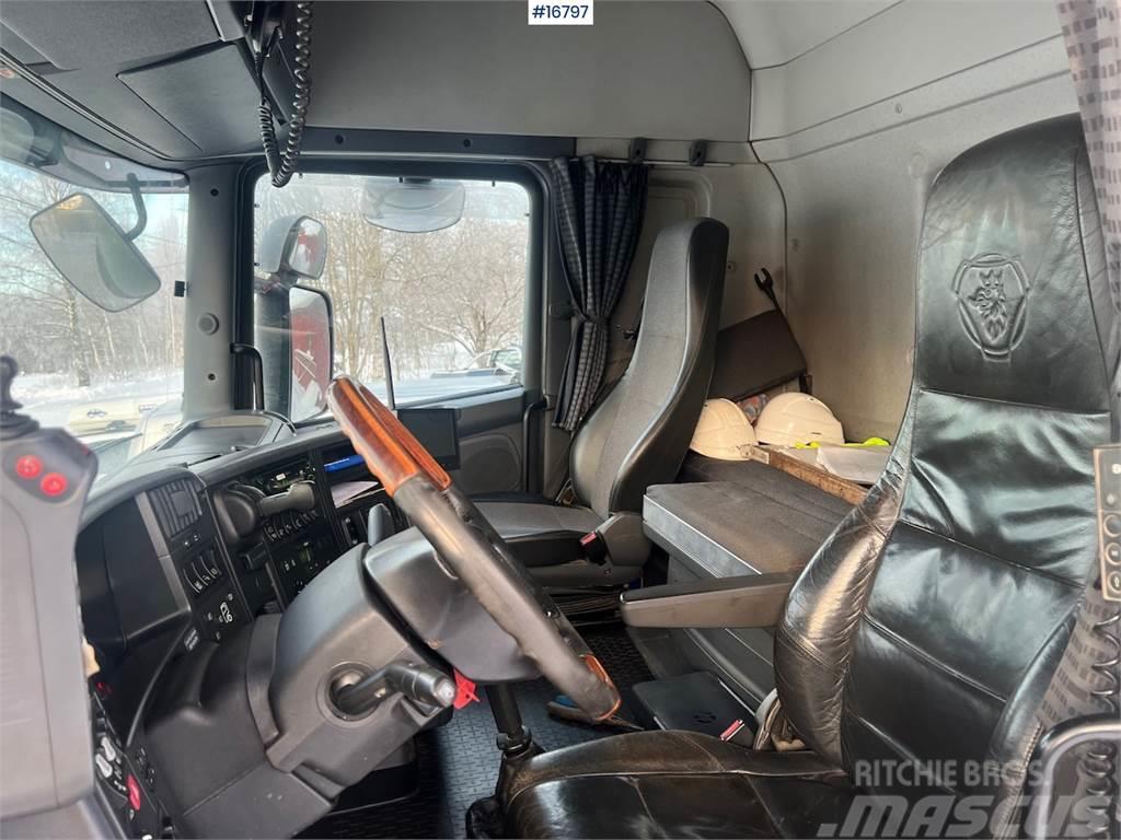 Scania R500 8x4 hook truck w/ 20T Hiab hook from 2014. WA Camion ampliroll