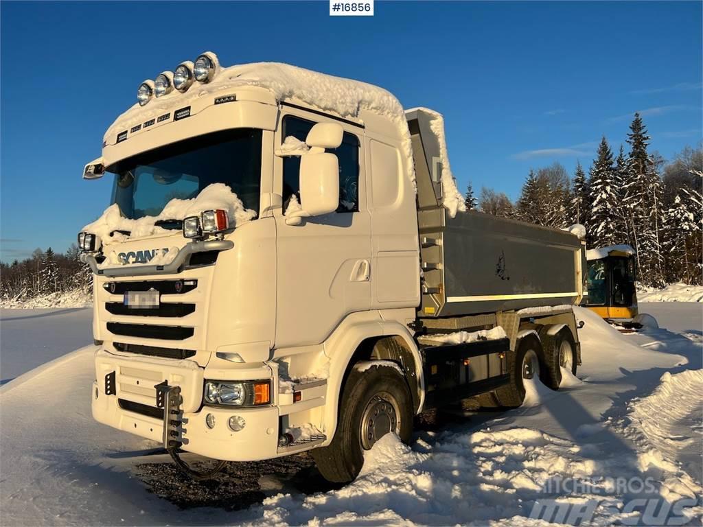 Scania R580 6x4 Plow rigged tipper Camion benne
