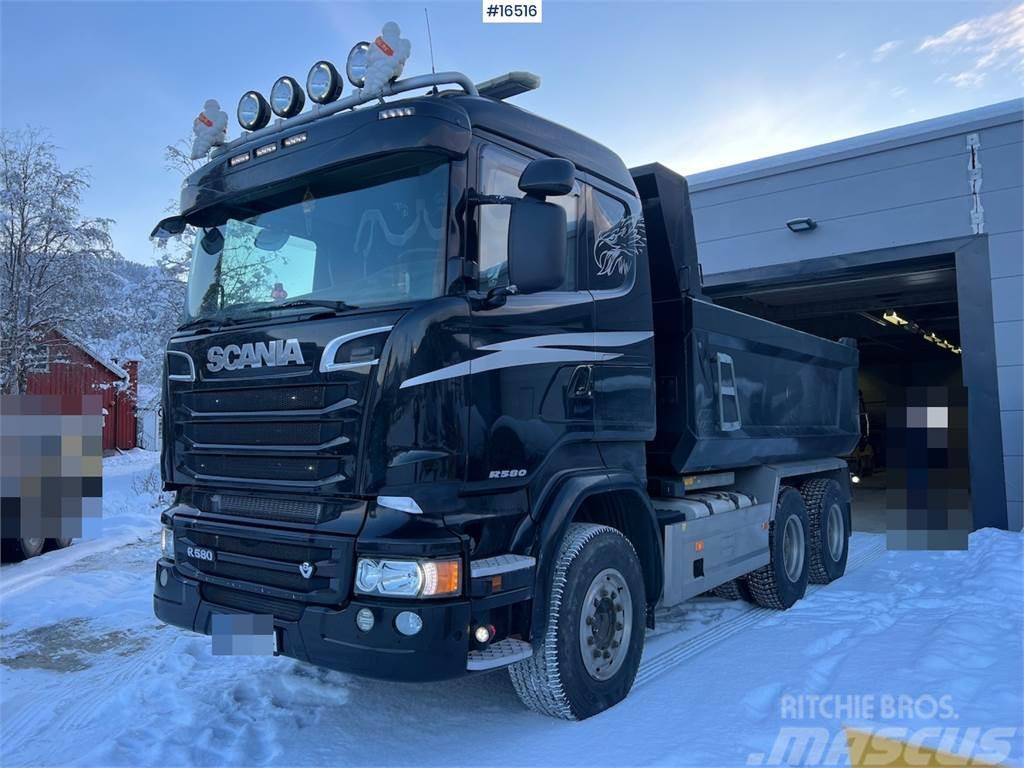 Scania R580 6x4 tipper WATCH VIDEO Camion benne