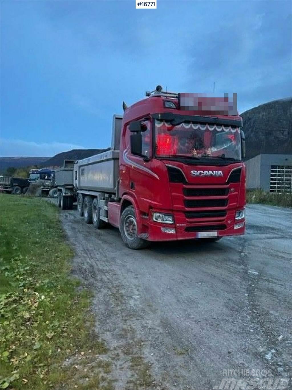 Scania R580 Tridem Tipper Truck Camion benne