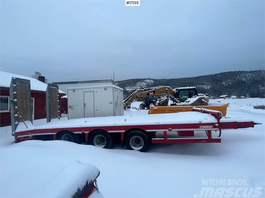  Scanslep machine trailer w/ hydraulic driving brid Autre remorque
