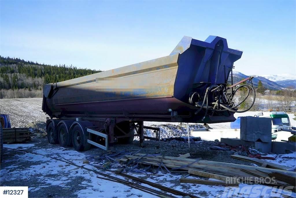  Tipping semi with sliding shafts. Autres semi remorques