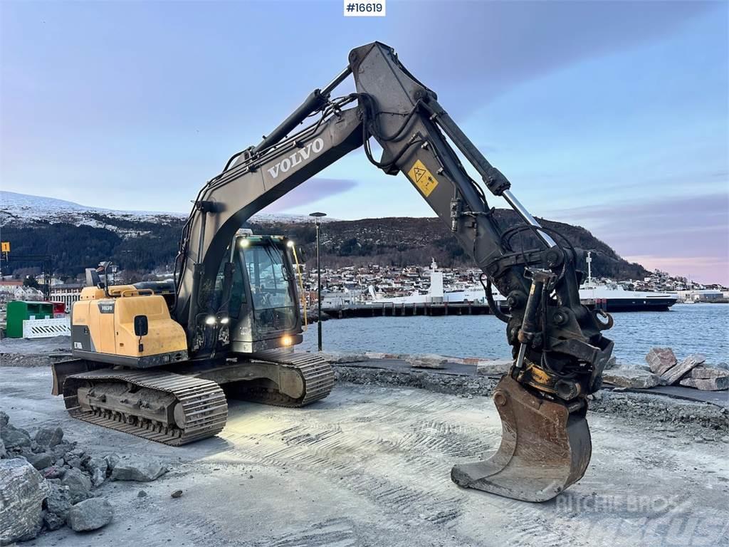 Volvo EC140DL Tracked excavator w/ Rototilt, Cleaning tr Pelle sur chenilles