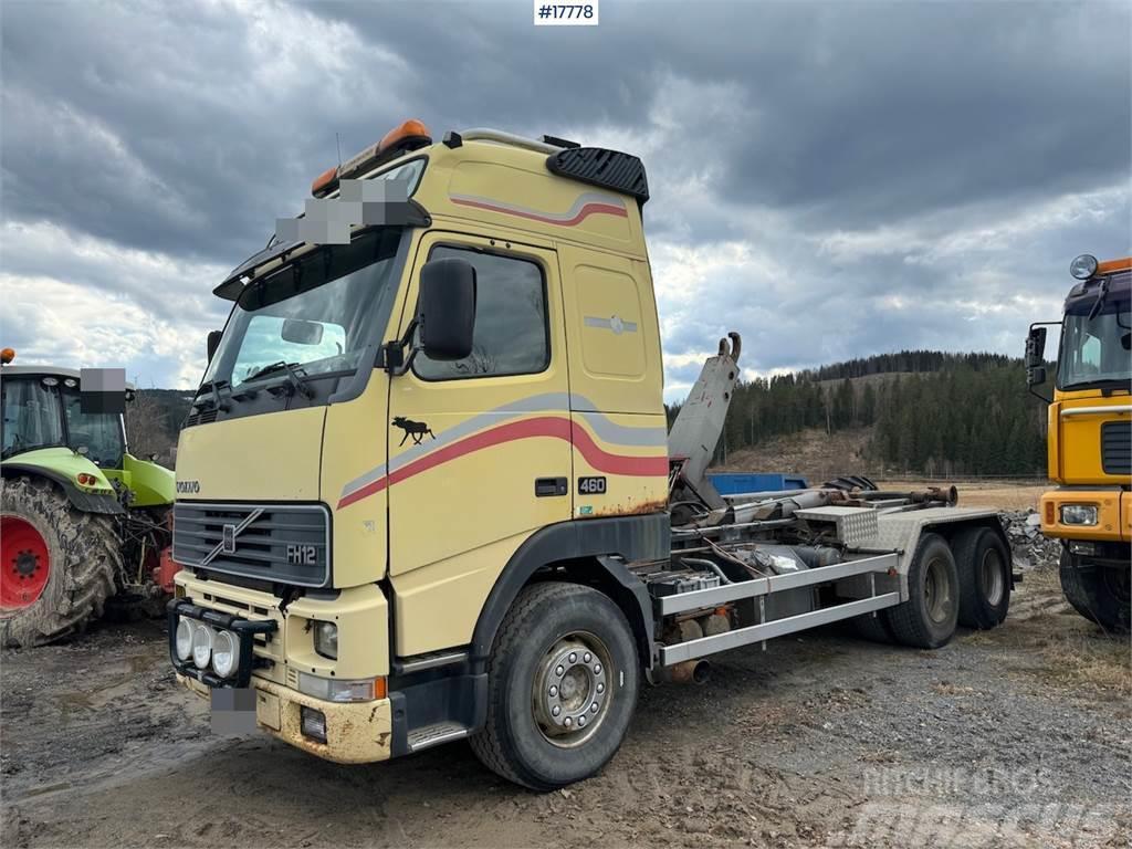 Volvo FH12 hook truck w/ 20T Hyvalift hook. Rep. Object. Camion ampliroll