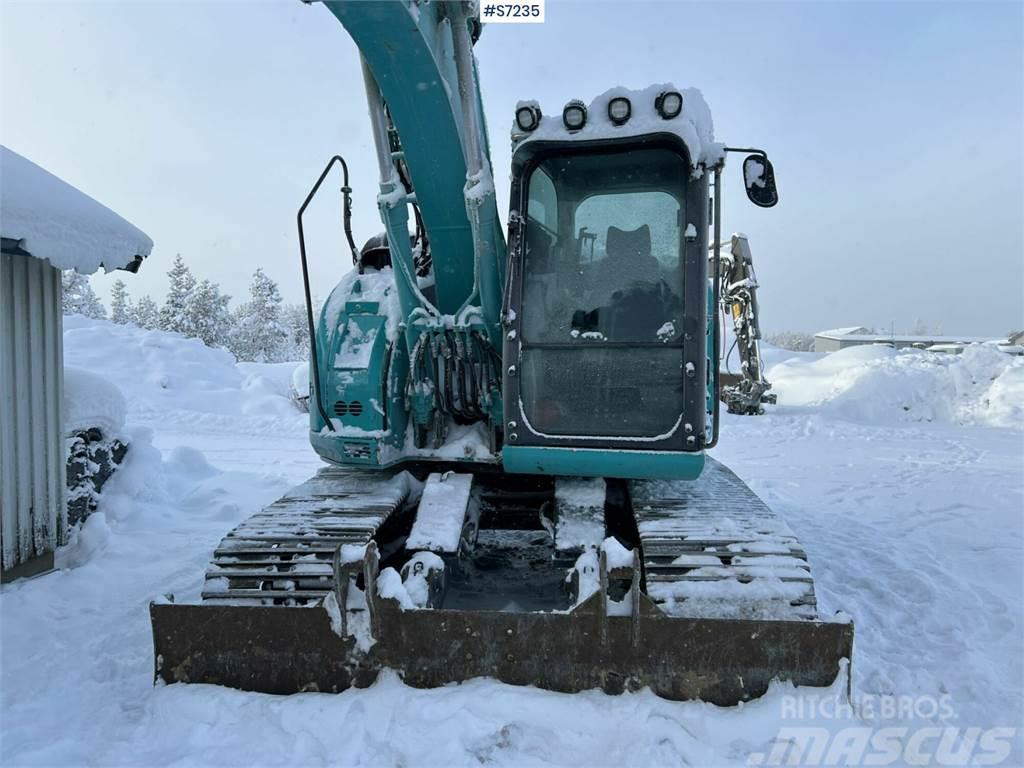 Kobelco SK140 SRLC-5 Excavator with Engcon rototilt Pelle sur chenilles
