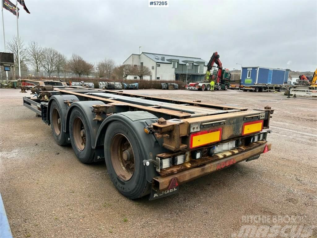Kögel SWCT 24P130 AV45 Container chassis Châssis cabine