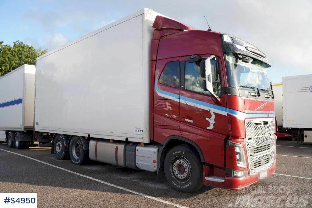 Volvo FH16 750 Box truck, SEE VIDEO Camion Fourgon