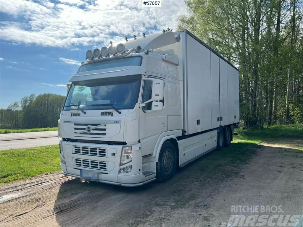 Volvo FM 6x2 Box truck with openable left side and tail  Camion Fourgon