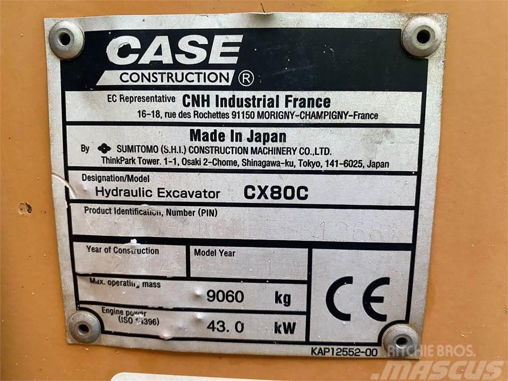 CASE CX 80 C Pelle sur chenilles