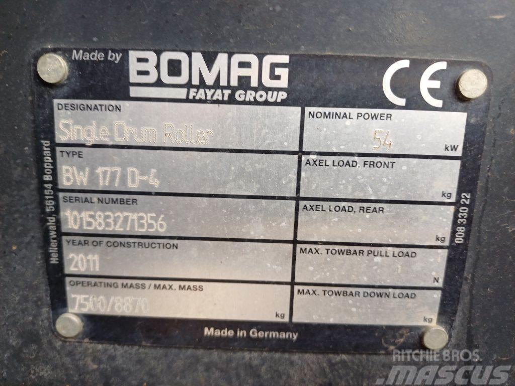 Bomag BW 177 D-4 Rouleaux monocylindre