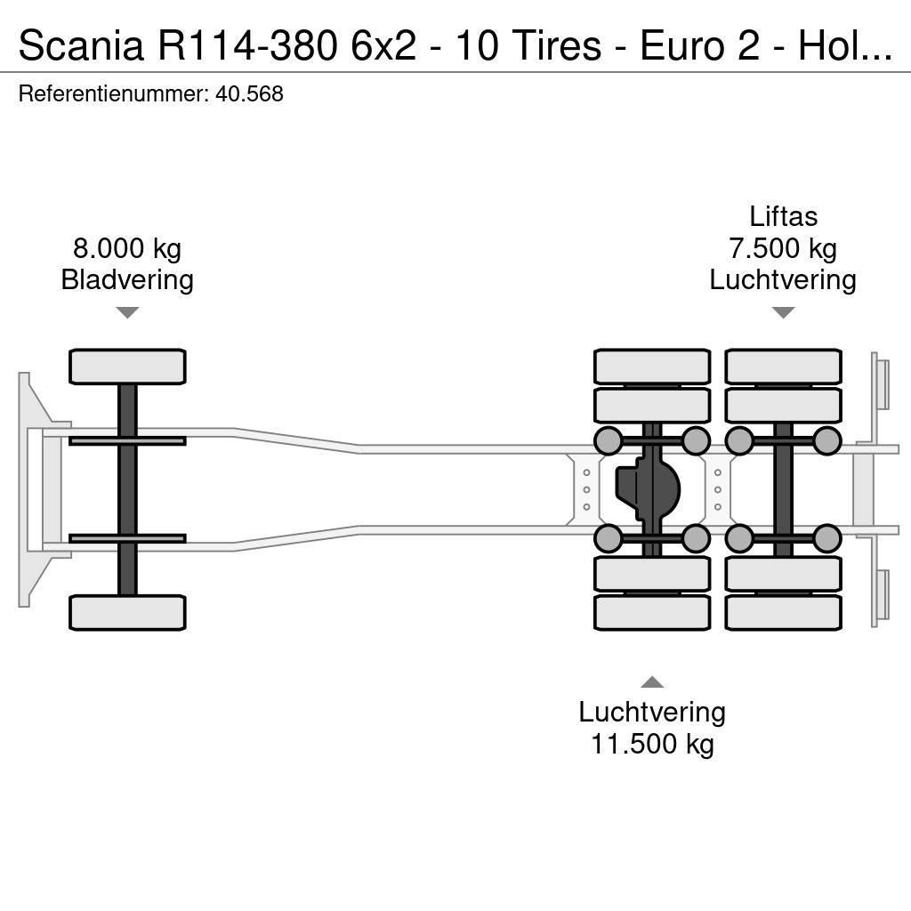 Scania R114-380 6x2 - 10 Tires - Euro 2 - Holland truck - Camion ampliroll