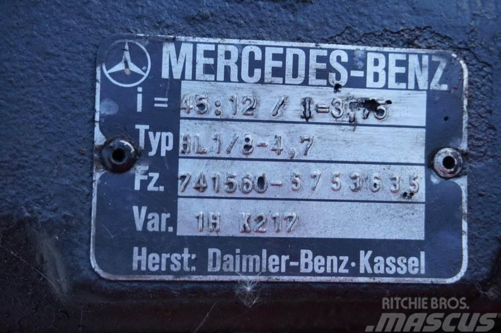 Mercedes-Benz HL1/8-4,7 45/12 Essieux