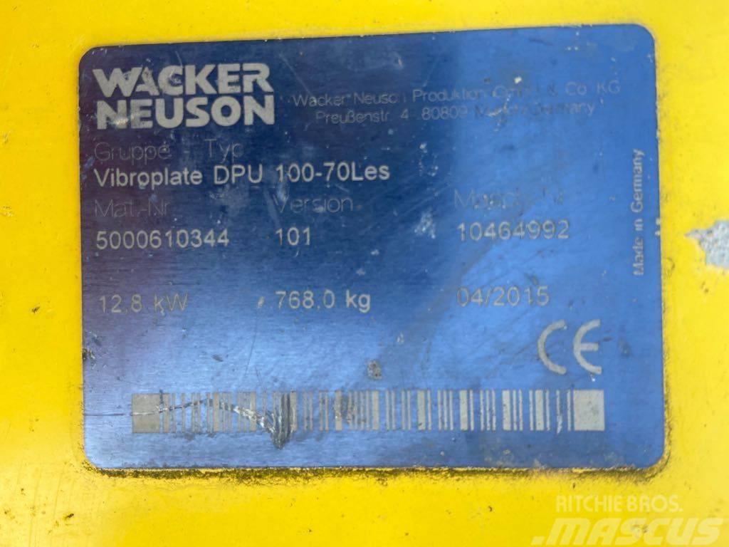 Wacker Neuson DPU100Les Plaque vibrante