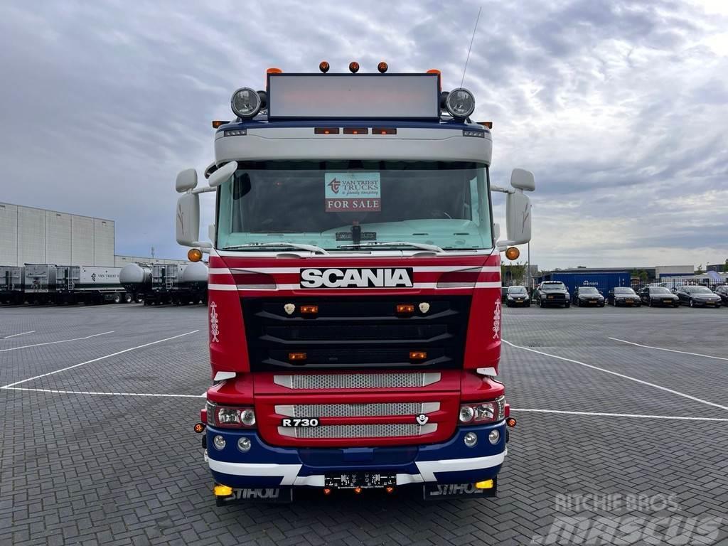 Scania R730 6X2 kipper, full air, reterader, new conditio Camion benne