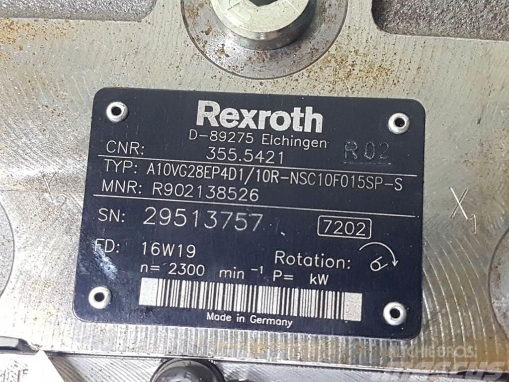 Rexroth A10VG28EP4D1/10R-Drive pump/Fahrpumpe/Rijpomp Hydraulique