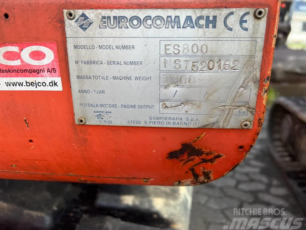 Eurocomach es800 Mini pelle 7t-12t