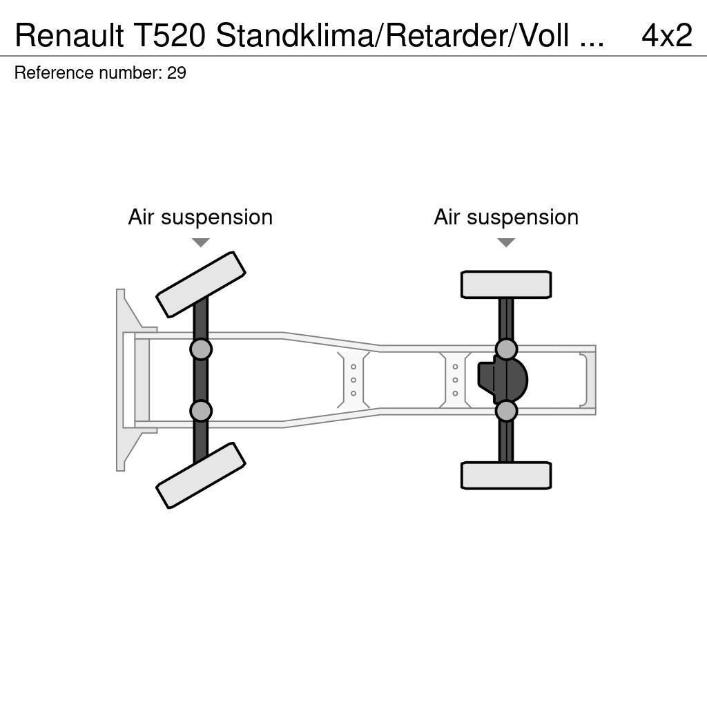 Renault T520 Standklima/Retarder/Voll Luft/Euro 6 Tracteur routier