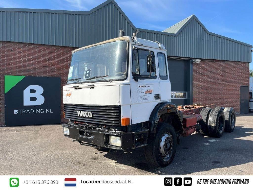 Iveco Turbostar 330.26 water cooled - 6x4 - Full Steel - Châssis cabine