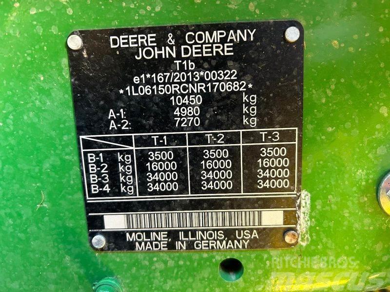 John Deere 6R150 inkl. PowerGuard bis 03/25 oder 1000std Tracteur
