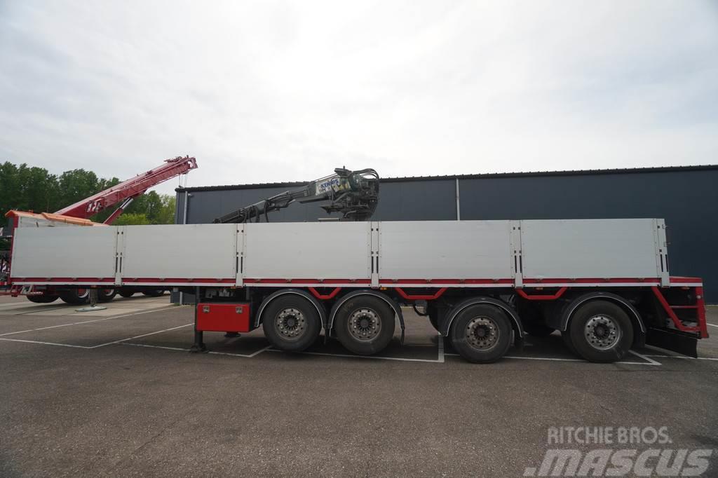 Kennis 4 AXLE STONE TRANSPORT TRAILER WITH KENNIS 11000-R Autres semi remorques